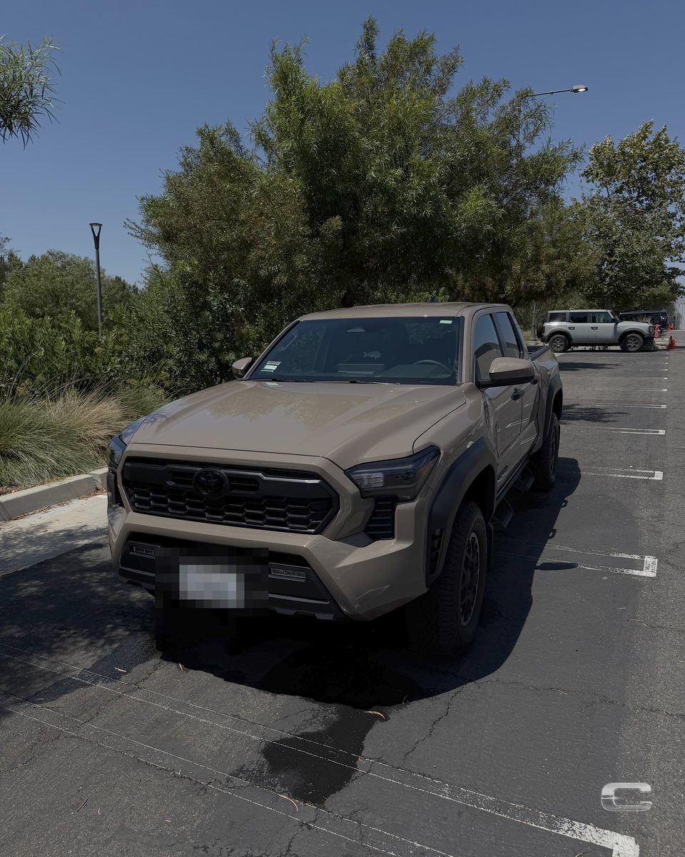 Toyota Tacoma TRD after detailing